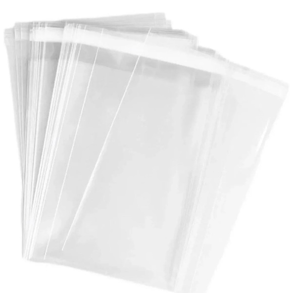 50 10x13 Crystal Clear poly cello mailer bags - Picture 1 of 1